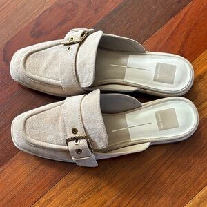 Dolce Vita Beige Suede Slip-On Shoes